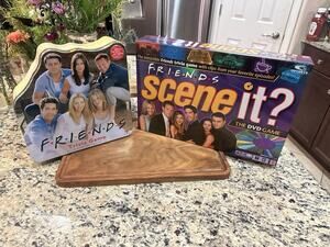 Friends Scene It Board Game DVD Trivia 2005 AND friends Trivia Game 2 Games